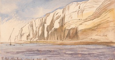 Gebel Sheikh Abu Fodde, 8:00 AM, 4 March 1867 by Edward Lear